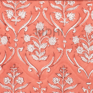 Servilletas de Algodón Rosa Floral Hechas a Mano, Reutilizables, para Mesa, Venta al por Mayor, Impresión a Bloque India, para Fiestas y Bodas - Product Image 3