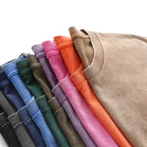 Impression personnalisée, broderie de logo, bordure contrastée de haute qualité, style urbain, 100% coton, col rond, coupe régulière, chemises pour hommes, t-shirt - Product Image 6