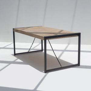 โต๊ะอาหารไม้มะม่วง Vandana Zentrix Vesta ดีไซน์ร่วมสมัย ทำมืออย่างประณีต - Product Image 3