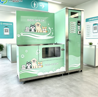 Station de lavage pour chiens en acier inoxydable à prix de gros, station de lavage pour animaux de compagnie en libre-service