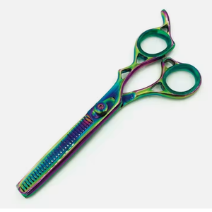 Tijeras de Peluquería Profesionales de Acero Inoxidable con Cuchilla Afilada para Adelgazar el Cabello, Kit de Herramientas de Salón en Venta - Product Image 6