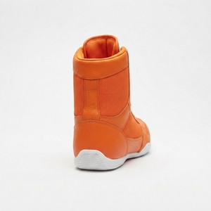Zapatos de boxeo para hombre y mujer, ligeros, de tobillo alto, transpirables, de malla, con cordones, de cuero, para entrenamiento, suela antideslizante flexible - Product Image 3