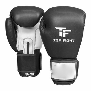 Gants de boxe de haute qualité en cuir de vachette, gants de sparring professionnels, design personnalisé - Product Image 2