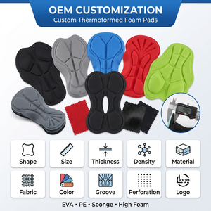 Pantaloncini da Ciclismo per Donne con Imbottitura in Schiuma Personalizzata Termosaldata - Product Image 5