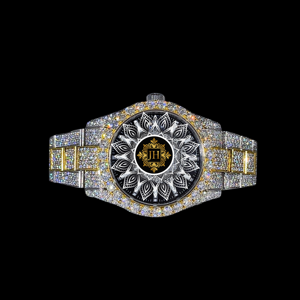 Reloj de Cuarzo RLX Totalmente Adornado con Diamantes de Moissanita, Correa de Aleación de 20mm, Joyería Hip-Hop, Regalo para Compromiso, Fiesta, Boda, Aniversario - Product Image 1