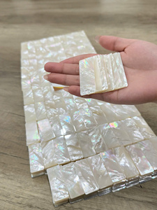 Pièces en nacre en vrac pour composants de bijoux et décoration intérieure - Product Image 5