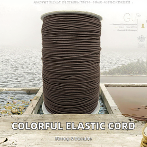 Cordón Elástico Trenzado Ecológico de 1.2 mm, Color Naranja Brillante, 100% Poliéster, Longitud Personalizada, para Bolsas, Prendas, Textiles del Hogar - Product Image 6