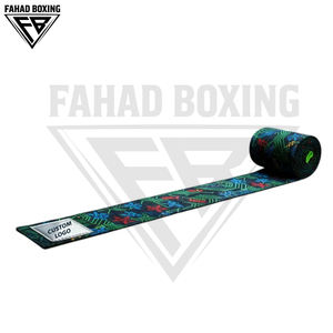 ผ้าพันมือเด็กแบบยืดพร้อมโลโก้สะท้อนแสงระดับพรีเมียม สำหรับศิลปะการต่อสู้ ผ้าฝ้ายทนทาน อุปกรณ์ฝึกซ้อมมวย - Product Image 2