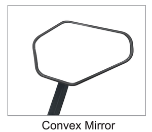 กระจกมองหลังจักรยานเสือภูเขา SUNNYWHEEL รุ่น Patent Gripmirror Lite สีดำ ขนาด 83x127 มม. หมุนได้ 360 องศา วัสดุ ABS+เคลือบ/PA/ซิลิโคน รุ่น BM-133A - Product Image 6