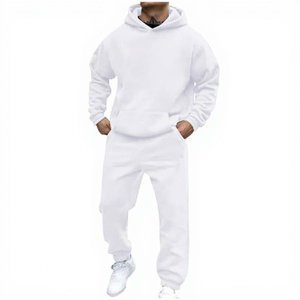 Conjunto Deportivo con Capucha para Hombre, Diseño de Nueva York, Pantalones Jogger Casuales de Algodón, Sudadera Larga con Bolsillos Laterales, Ropa de Otoño - Product Image 1