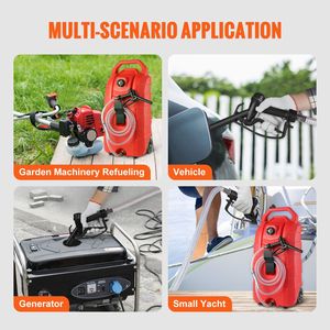 Serbatoio Carburante Portatile da 60 Litri con Flusso di 7,8 L/min, Ruote in Gomma e Modalità di Erogazione a Gravità per Carrelli e Trolley - Product Image 6