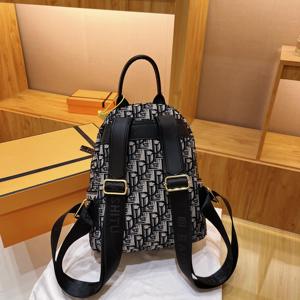 Hot-Selling Luxury Vintage Geometric Unisex <b>Backpack</b> 2026 New Fashion <b>Canvas</b> Zipper Closure Portable Square Large Capacity - Product Image 6