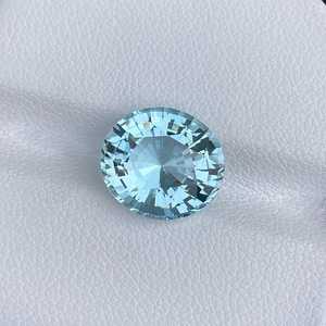 Aigue-marine blanche naturelle taille ovale du Rajasthan, pierre précieuse en vrac 2,00 carats ZUBEDA GEMS and JEWELRY pour la fabrication de bijoux en gros - Product Image 1