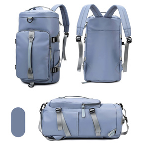 Sac de sport en toile imperméable, sac à dos de fitness, de camping et de voyage, sac de voyage extérieur durable, vente en gros - Product Image 2
