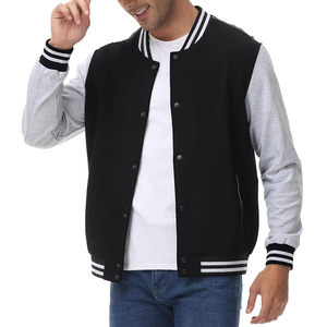 Wholesale Fashion Stand Collar Hooded Varsity <b>Jacket</b> <b>Baseball</b> Letter Front Logo 100% Wool Winter High Quality <b>for</b> <b>Men</b> - Product Image 6
