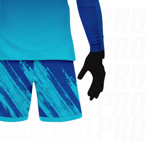Uniforme de gardien de but de football professionnel pour adultes de haute qualité à bas prix, manches longues, entièrement imprimé par sublimation, logo personnalisé, 100 % - Product Image 4