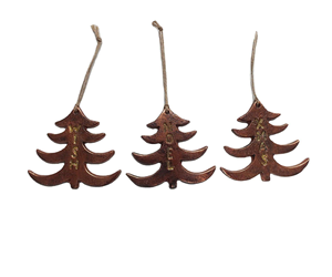 Adornos Navideños Metálicos, Duraderos e Inastillables, Decoración para Colgar en el Árbol, Decoraciones Navideñas para el Hogar, Regalos Festivos de Temporada - Product Image 5