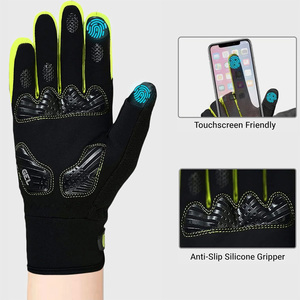Gants de vélo personnalisés, gants de cyclisme antichoc, gants de sport respirants avec grip, fabrication en gros OEM - Product Image 3