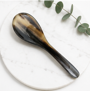 Juego de Mini Cucharas Hechas a Mano de Cuerno de Búfalo Natural, Duraderas, Ecológicas, Modernas y de Lujo, para Café, Té y Postre - Product Image 5
