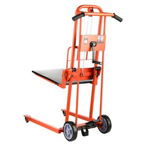 Nuovo Carrello Elevatore Manuale con Capacità di 330 libbre, Altezza Massima di Sollevamento 42,9 Pollici, Multifunzionale - Product Image 1