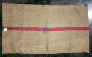 กระสอบป่านลายแดงคุณภาพส่งออก ใหม่ สำหรับบรรจุโกโก้และเม็ดมะม่วงหิมพานต์ เป็นมิตรกับสิ่งแวดล้อม ย่อยสลายได้ แบรนด์ MTI รับทำโลโก้ตามสั่ง - Product Image 3