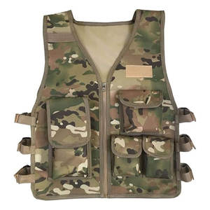 Chaleco Táctico de Paintball Transpirable e Impermeable de Poliéster/Nailon, con Tirantes Ajustables y Personalizable para Entrenamiento y Uso en Campo - Product Image 1