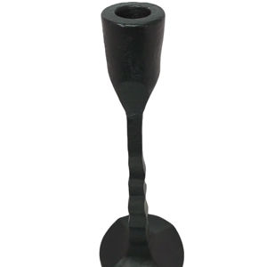 Porte-bougie de table noir de luxe, lanterne en verre, centre de table à prix avantageux - Product Image 1