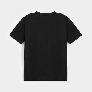 T-shirt uni en coton 100% respirant de haute qualité, impression personnalisée du logo, col rond, t-shirts pour hommes, coupe régulière, design confortable avec lettres - Product Image 6