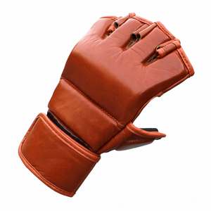 Guantes de Grappling de Piel Sintética PU Personalizados |   Guantes de Entrenamiento de Artes Marciales de Taekwondo con Palma Abierta, Fabricante Directo de Sialkot, Pakistán - Product Image 2