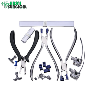 Top Quality Rimless Eyewear Assembly Pliers Set <b>Stainless</b> Steel Optical Tools - Product Image 4