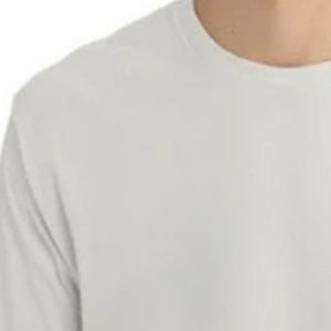 <b>White</b> Mens Plain Crew Neck Short Sleeve T Shirt Soft Cotton Casual Oversized Tee Breathable Summer Streetwear Custom Wholesale - Product Image 5