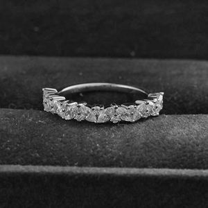 แหวนเพชรทรงมาร์คีส์เพาะเลี้ยงสำหรับงานแต่งงาน แหวนเพชรทรงมาร์คีส์สำหรับหมั้น ของขวัญสำหรับแฟนสาว ของขวัญสำหรับภรรยา แหวนมาร์คีส์สุดโรแมนติก - Product Image 4
