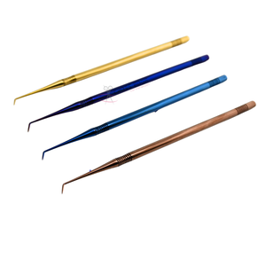 Séparateur de cils de précision en acier inoxydable à pointe fine, léger, pour l'application et l'entretien des cils - Product Image 1