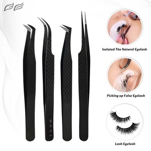 Best Lashing Tweezers Lash Extensions,Set Stainless Steel Isolation Volume Lash Tweezers OEM ODM Manufacturer by Bahasa Pro - Product Image 4