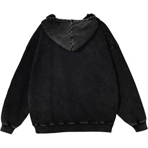 Sudadera con Capucha Extra Grande Personalizada, Unisex, de Algodón Grueso, Estilo Urbano, Fabricante de Ropa - Product Image 2
