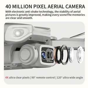 Dron L900 en Oferta a Bajo Precio con GPS, Cámara Dual HD 4K, Alcance de 1.2KM, Fotografía Aérea, Plegable, Control Manual, Quadcopter - Product Image 5