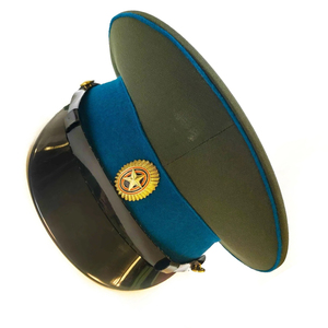 ขายส่งหมวกปักลายทองคำ 2 แถว แบบ OEM สีดำ น้ำเงิน แดง เขียว เทา และขาว จากผู้ผลิต - Product Image 4