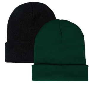 <b>Warm</b> Beanie <b>Hat</b> for Winter Outfit with Soft Knit Fabric Comfortable Fit and Modern Fashion Style - Product Image 2