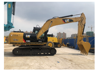 Excavadora Caterpillar Usada de Segunda Mano Importada de China, de Alta Resistencia y Gran Venta