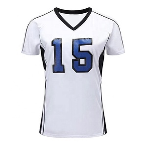 Camiseta de voleibol de manga corta personalizada, sublimación de poliéster transpirable de alta calidad, diseño personalizado, impresión Digital - Product Image 3
