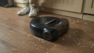 Robot aspirateur intelligent avec fonction serpillière, contrôle via application WiFi, recharge automatique, forte aspiration pour poils d'animaux et sols durs, installation facile. - Product Image 6