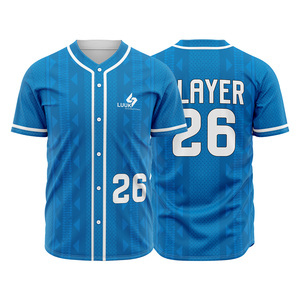 Uniforme de Béisbol Personalizado con Botones, Sublimado, para Equipos Deportivos, Fabricación OEM ODM - Product Image 3