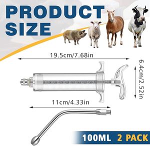 Cánula Veterinaria Reutilizable para Aves, Herramienta de Alimentación Oral por Gavage para Ratas, Ratones, Animales Pequeños y Uso en Laboratorio - Product Image 2