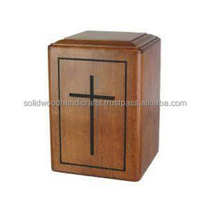 Urnas de Cremación de Madera de Nuevo Diseño para Adultos, Urnas Funerarias de Madera, Tamaño Personalizado, Artículos Funerarios - Product Image 1