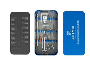 Caja de tornillos de bloqueo de aluminio para cirugía - Product Image 5