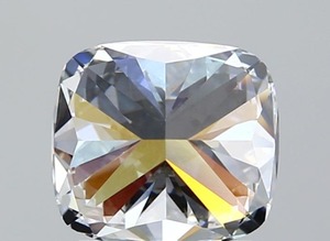 Diamant de laboratoire de 2,21 carats, taille coussin carrée, pureté VVS2, certifié IGI, CVD, pierre lâche pour bague de fiançailles classique vintage - Product Image 6