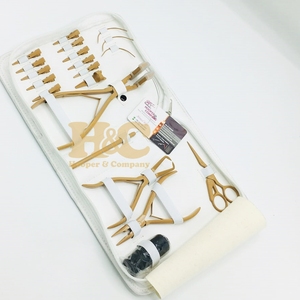 Nouvelle Tendance Kit d'Outils d'Extension de Cheveux en Acier Inoxydable et Métal Couleur Personnalisée, Pinces, Pinces Boucle, Rasoirs de Barbier, Aiguilles, Micro-Pinces - Product Image 4