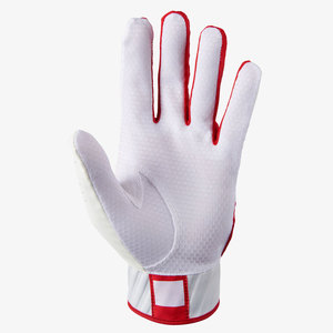 Custom <b>Baseball</b> Batting Gloves Soft Leather Palm Grip Hook & Loop Closure Quick-Dry Lightweight Durable Sports Gloves - Product Image 5