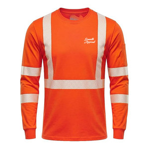 Camisetas de Seguridad de Alta Visibilidad, Impermeables y de Alto Rendimiento, Adecuadas para Talleres, Almacenes, Obras de Construcción y Manufactura - Product Image 1