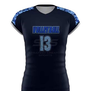 Ropa Deportiva Personalizada con Tela de Malla Transpirable para Equipos Escolares, Jersey de Voleibol - Product Image 4